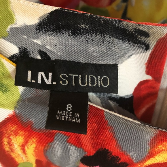 IN Studio two piece spring/summer dress - Picture 3 of 4